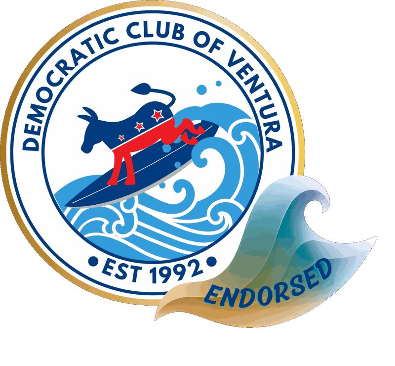 Democratic Club of Ventura — Endorsed